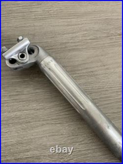 Campagnolo Super Record Seat Post 26.6 MM X 215 MM Total Length 1st Gen 238 Gram