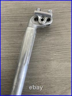 Campagnolo Super Record Seat Post 26.6 MM X 215 MM Total Length 1st Gen 238 Gram