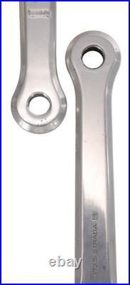 Campagnolo Super Record Strada Road Bike 2 x 8s Crankset 172.5mm 53/42T Vintage