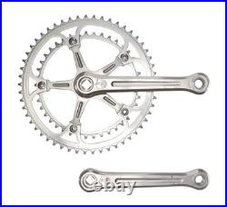 Campagnolo Super Record Strada Road Bike 2x 8 Spd Crankset 170mm 53/41T Vintage