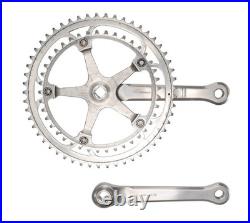 Campagnolo Super Record Strada Road Bike 2x 8 Spd Crankset 170mm 53/41T Vintage