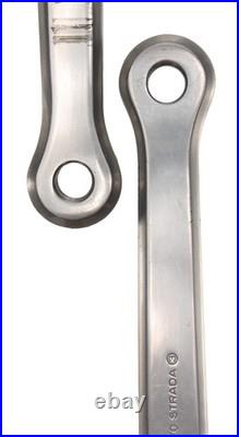 Campagnolo Super Record Strada Road Bike 2x 8 Spd Crankset 170mm 53/41T Vintage