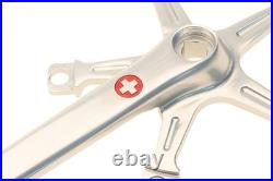 Campagnolo Super Record Strada Road Crank Arms 172.5mm Swiss Pantographed NOS
