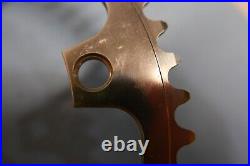 Campagnolo Super Record Track 49 tooth chainring NOS patent marking 144bcd Pista
