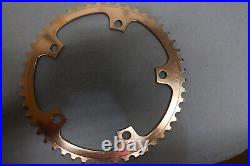 Campagnolo Super Record Track 49 tooth chainring NOS patent marking 144bcd Pista