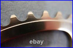 Campagnolo Super Record Track 49 tooth chainring NOS patent marking 144bcd Pista
