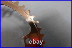 Campagnolo Super Record Track 49 tooth chainring NOS patent marking 144bcd Pista
