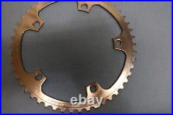 Campagnolo Super Record Track 49 tooth chainring NOS patent marking 144bcd Pista