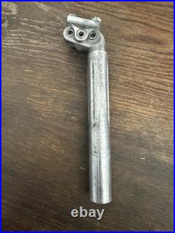 Campagnolo Super Record Twin Bolt 1st Gen Seatpost, 27.2mm, 1970s, GC