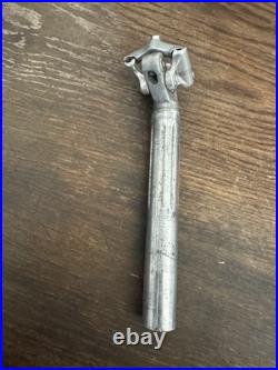 Campagnolo Super Record Twin Bolt 1st Gen Seatpost, 27.2mm, 1970s, GC