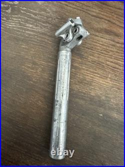 Campagnolo Super Record Twin Bolt 1st Gen Seatpost, 27.2mm, 1970s, GC