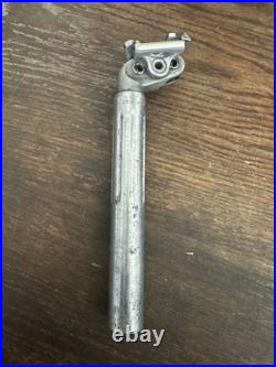 Campagnolo Super Record Twin Bolt 1st Gen Seatpost, 27.2mm, 1970s, GC