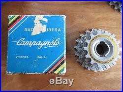 Campagnolo Super Record Vintage Freewheel English 14-19 Six Cogs NOS NIB