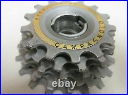 Campagnolo Super Record Vintage Freewheel English 14-20 Six Cogs Very Good