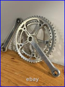 Campagnolo Super Record Vintage Non-Fluted Crank Set 42t 53t VGC 172.mm Road Campagnolo Super Record Vintage Non-Fluted Crank Set 42t 53t VGC 172.mm Road