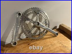 Campagnolo Super Record Vintage Non-Fluted Crank Set 42t 53t VGC 172.mm Road