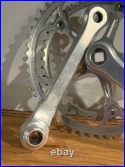 Campagnolo Super Record Vintage Non-Fluted Crank Set 42t 53t VGC 172.mm Road