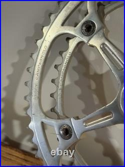 Campagnolo Super Record Vintage Non-Fluted Crank Set 42t 53t VGC 172.mm Road