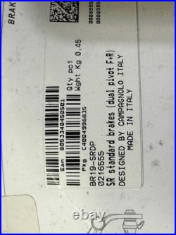 Campagnolo Super Record brakes Aero black dual pivot front & rear BR19-SRDP