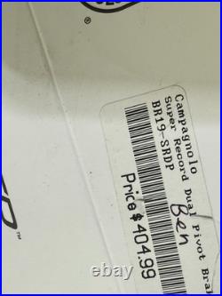 Campagnolo Super Record brakes Aero black dual pivot front & rear BR19-SRDP