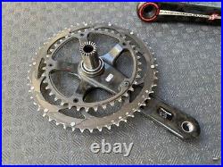 Campagnolo Super Record carbon crank 11s Missing washer AS-IS