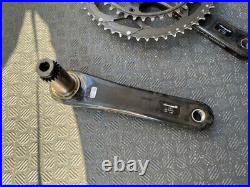Campagnolo Super Record carbon crank 11s Missing washer AS-IS