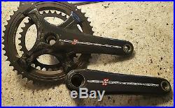 Campagnolo Super Record crankset 34/50 172.5 2015 4-arm Excellent! LOW STARTING