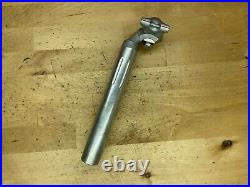 Campagnolo Super Record fluted seatpost 27.2 mm insert Single Bolt Italy