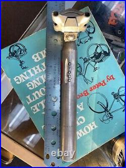 Campagnolo Super Record seatpost 27.2 x 220mm Ciocc branded single bolt