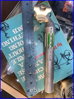 Campagnolo Super Record seatpost 27.2 x 220mm Ciocc branded single bolt
