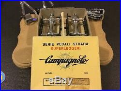 Campagnolo Super Record superlegerri pedals Christophe leather