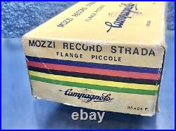 Campagnolo Vintage Nuovo Super Record Rear Hub Nib Nos 32h Curved Skewer Vvgc
