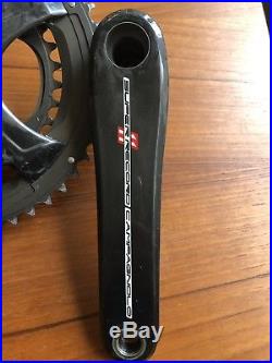 Campagnolo super record 11 Speed chainset 172.5mm 50-34