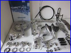 Campagnolo super record 8 speed groupset in Good c nos parts no dura ace