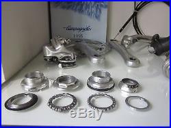 Campagnolo super record 8 speed groupset in Good c nos parts no dura ace Campagnolo super record 8 speed groupset in Good c nos parts no dura ace