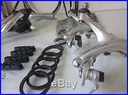 Campagnolo super record 8 speed groupset in Good c nos parts no dura ace Campagnolo super record 8 speed groupset in Good c nos parts no dura ace