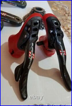 Campagnolo super record carbon groupset 11 speed kit gruppo in good condition