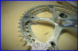Chainset Campagnolo Super Record, Colnago Pantographed, 50/42, 170mm, Used