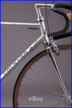 Colnago Master Piu vintage steel road bike Campagnolo Super Record Eroica ready
