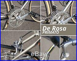 De Rosa Primato vintage Campagnolo Super Record vintage race bike as Masi