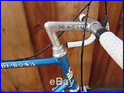 De Rosa Vintage Italian Road Bike Campagnolo Super Record Stunning Condition