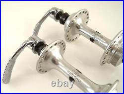 EXC Campagnolo Super RECORD front + rear Hubs 36h 130mm 1.37x24tpi Hub 80s (8F)