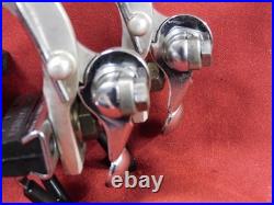 Early 1980's Campagnolo Nuovo Record F & R Calipers 52 mm Reach with Long Bolts