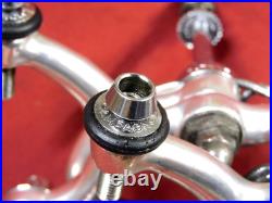 Early 1980's Campagnolo Nuovo Record F & R Calipers 52 mm Reach with Long Bolts