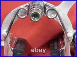 Early 1980's Campagnolo Nuovo Record F & R Calipers 52 mm Reach with Long Bolts