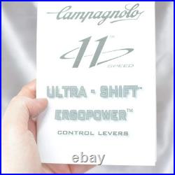 First Gen Campagnolo Super Record RIGHT/REAR 11 Speed Ergo Shifter