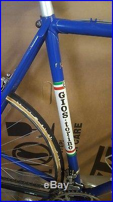 Gios torino super record road bike with campagnolo