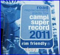Kool-Stop Campagnolo Super Record 2011 Brake Pad Set 50mm Campy Free USA Shipper