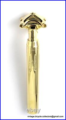 LUXURY VINTAGE BIKE Campagnolo SUPER RECORD SEATPIN SEATPOST GOLD PLATED 27.2