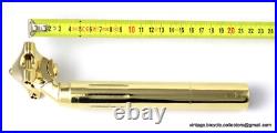 LUXURY VINTAGE BIKE Campagnolo SUPER RECORD SEATPIN SEATPOST GOLD PLATED 27.2